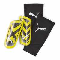 Puma Ultra Flex Shin Guard Yellow/Black Футболни аксесоари