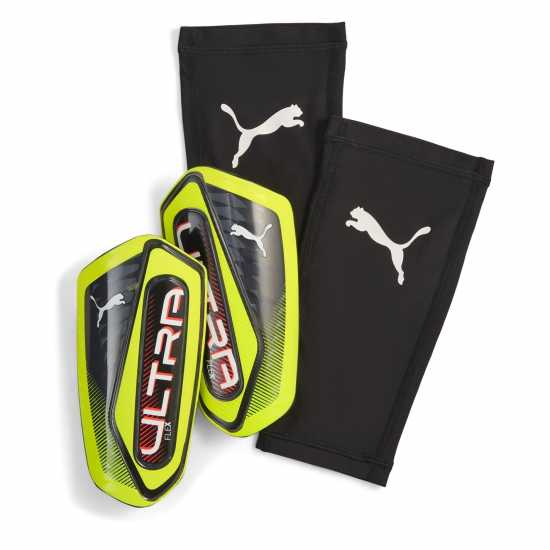 Puma Протектори За Пищял Ultra Flex Shin Guards Adults Lime/Black 
