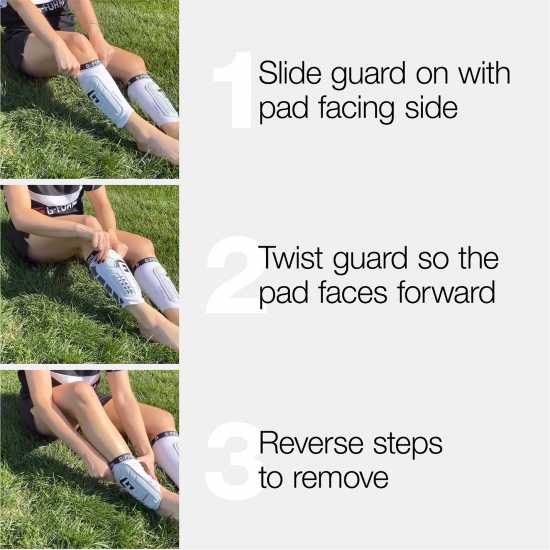 G Form Smartflex Moisture Wicking Ce Certified Shin Pads Черно 