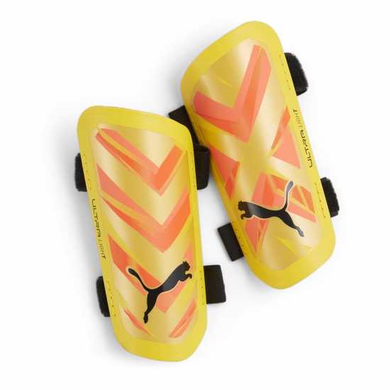 Футболни аксесоари Puma Протектори За Пищял Ultra Light Strap Shin Guards Оранжево/Черно Puma Протектори За Пищял Ultra Light Strap Shin Guards Оранжево/Черно Футболни аксесоари