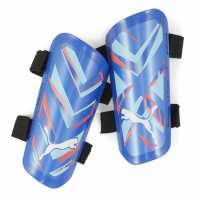 Puma Протектори За Пищял Ultra Light Strap Shin Guards Синьо/Зелено Футболни аксесоари