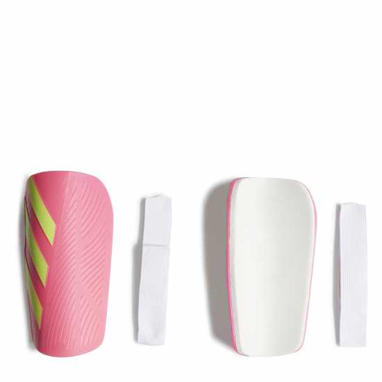 Adidas Протектори За Пищял Club Shin Guards Adults Розово/Лимон Футболни аксесоари