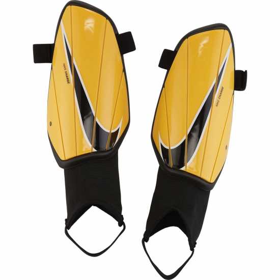 Sale Nike Charge Shin Pads Orange Black Футболни аксесоари
