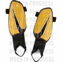 Sale Nike Charge Shin Pads Juniors Orange Black Футболни аксесоари