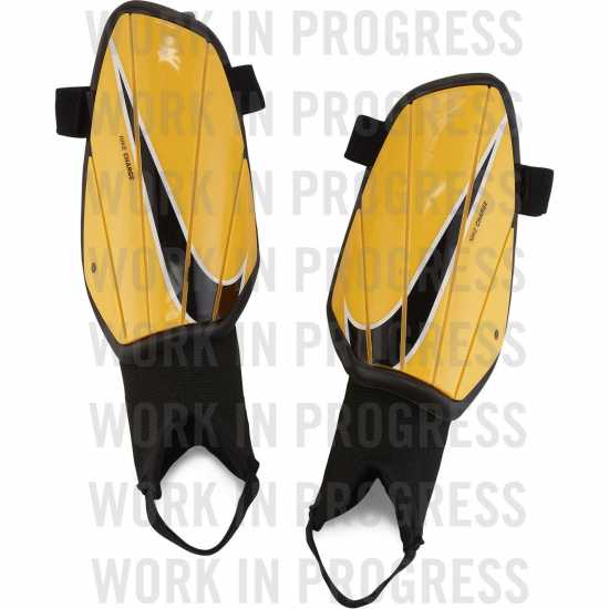 Sale Nike Charge Shin Pads Juniors Orange Black Футболни аксесоари