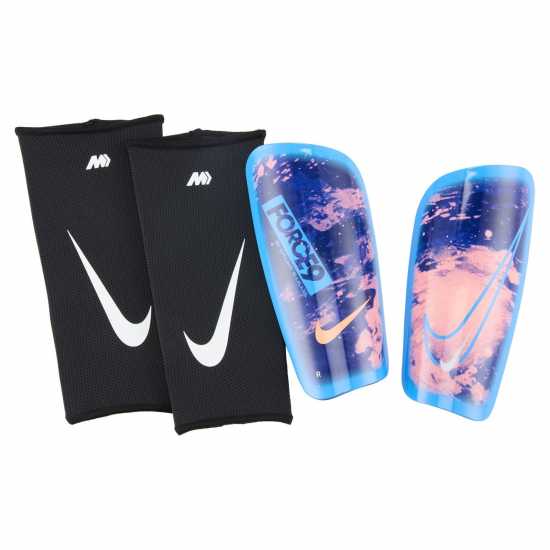 Футболни аксесоари Nike Протектори За Пищял Mercurial Lite Shin Guards Синьо/Оранжево Nike Протектори За Пищял Mercurial Lite Shin Guards Синьо/Оранжево Футболни аксесоари