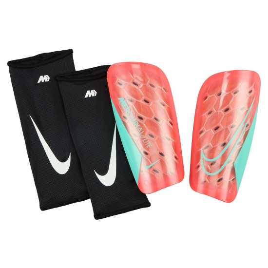 Футболни аксесоари Nike Протектори За Пищял Mercurial Lite Shin Guards Оранжево/Зелено Nike Протектори За Пищял Mercurial Lite Shin Guards Оранжево/Зелено Футболни аксесоари