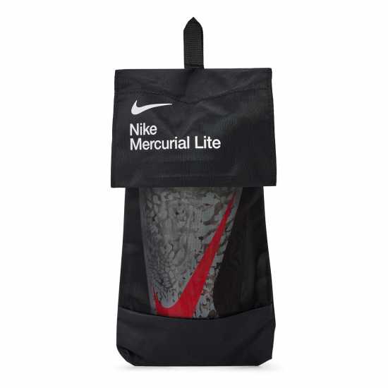 Nike Протектори За Пищял Mercurial Lite Shin Guards Silver/Red Nike Протектори За Пищял Mercurial Lite Shin Guards Silver/Red
