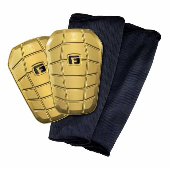 G Form Pro-S Blade Shin Guard Adults Gold - Футболни аксесоари