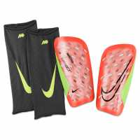 Nike Протектори За Пищял Mercurial Lite Superlock Shin Guards Оранжево/Черно 