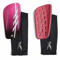 Adidas X League Shin Guard Adults Black/Pink Футболни аксесоари