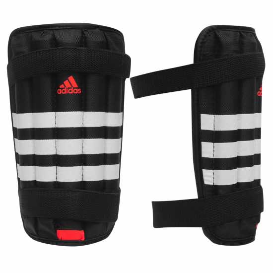 Adidas Evertomic Shin Pads Black/White/Red Футболни аксесоари