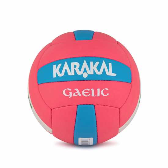 Karakal First Touch Gaelic Ball Pink/White/Blue - 