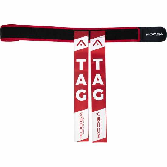 Kooga Vinyl Rugby Tag Belts (10 Belts - 20 Tags) Yellow 