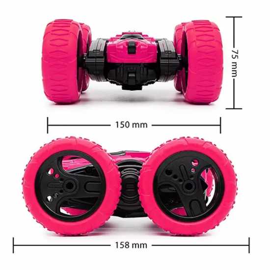 Rc 1:24 Stunt Car Pink 2.4Ghz  - Подаръци и играчки