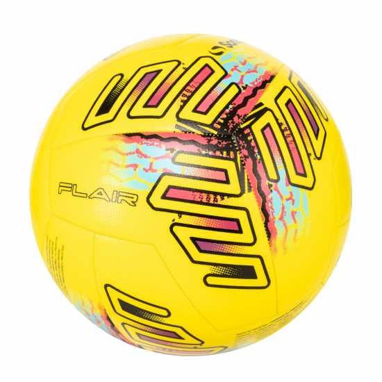 Sondico Flair 12 Panel Football Жълто Футболни аксесоари