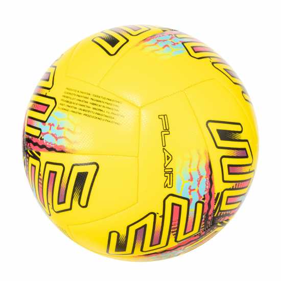 Sondico Flair 12 Panel Football Жълто Футболни аксесоари