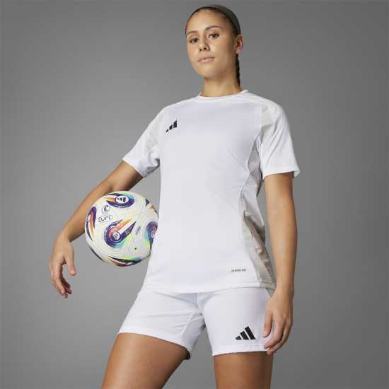 Adidas Euros 2025™ Pro Ball Adults Бяло/Лилаво 