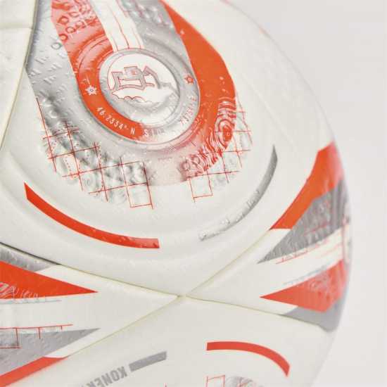 Футболни топки Adidas Euros 2025™ Pro Ball Adults White/Silver Adidas Euros 2025™ Pro Ball Adults White/Silver Футболни топки