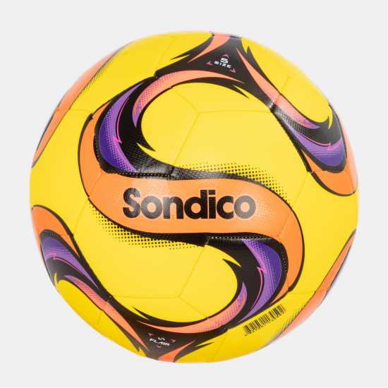 Sondico Футболна Топка Flair Football Жълто/Черно Футболни топки