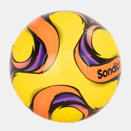 Sondico Футболна Топка Flair Football Жълто/Черно Футболни топки