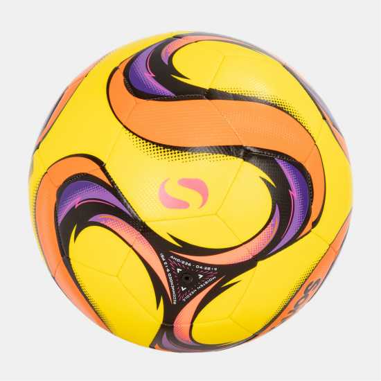 Sondico Футболна Топка Flair Football Жълто/Черно Футболни топки