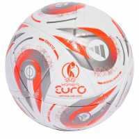 Adidas Euros 2025 ™ League Ball Adults White/Silver Футболни топки
