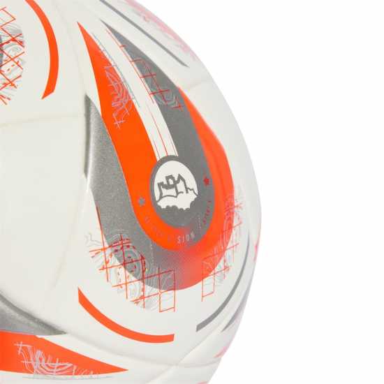 Футболни топки Adidas Euros 2025 ™ Mini Ball Adults White/Silver Adidas Euros 2025 ™ Mini Ball Adults White/Silver Футболни топки