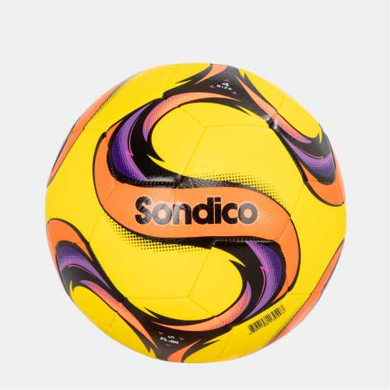 Sondico Футболна Топка Flair Football Жълто/Черно Футболни топки