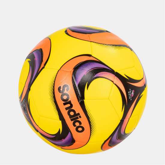 Sondico Футболна Топка Flair Football Жълто/Черно Футболни топки