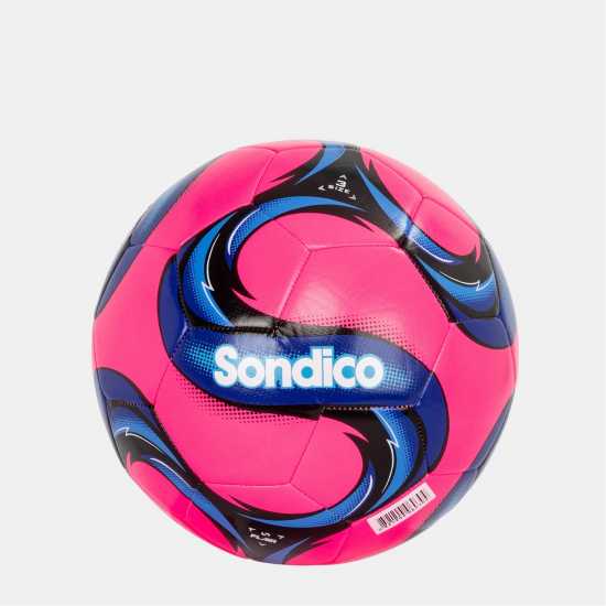 Sondico Футболна Топка Flair Football Розово/Черно Футболни топки