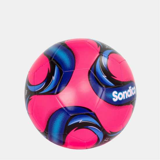 Sondico Футболна Топка Flair Football Розово/Черно Футболни топки