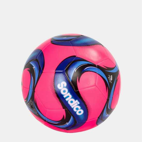 Sondico Футболна Топка Flair Football Розово/Черно Футболни топки
