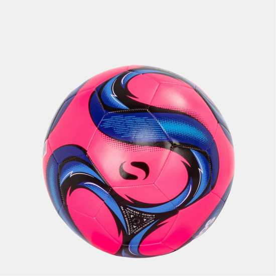Sondico Футболна Топка Flair Football Розово/Черно Футболни топки