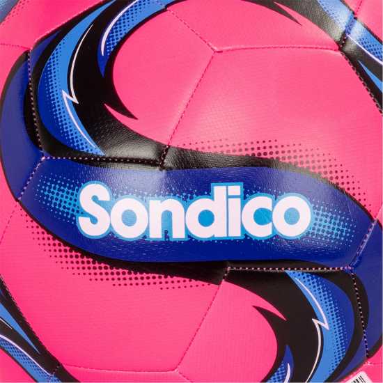 Sondico Футболна Топка Flair Football Розово/Черно Футболни топки