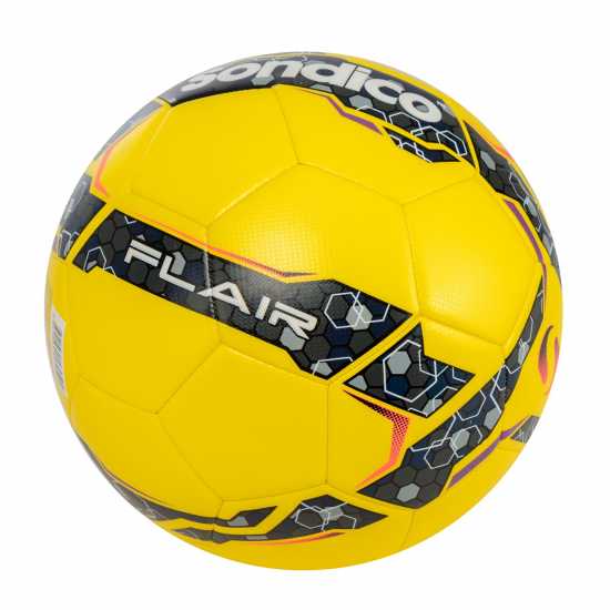 Sondico Flair Fball S3 00 Yellow/Black Футболни топки