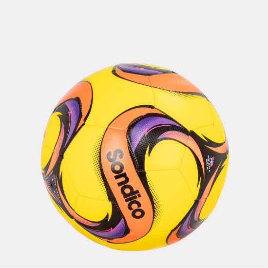 Sondico Футболна Топка Flair Football Жълто/Черно Футболни топки
