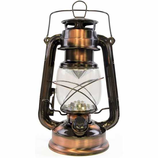 Lloytron 15X Led Storm Lamp Lantern - Copper  Екипировка и аксесоари за палатка
