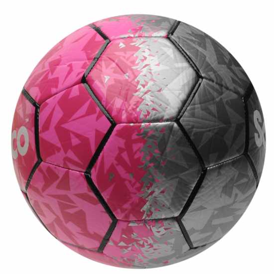 Sondico Футболна Топка Flair Football Pink/Silver Футболни топки