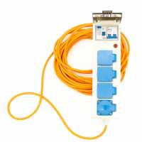 Acclaim Range 5 Way Mobile Mains Unit 15M Cable