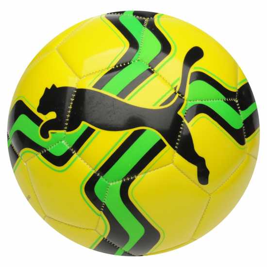 Puma Big Cat Football Yellow/Green Футболни топки