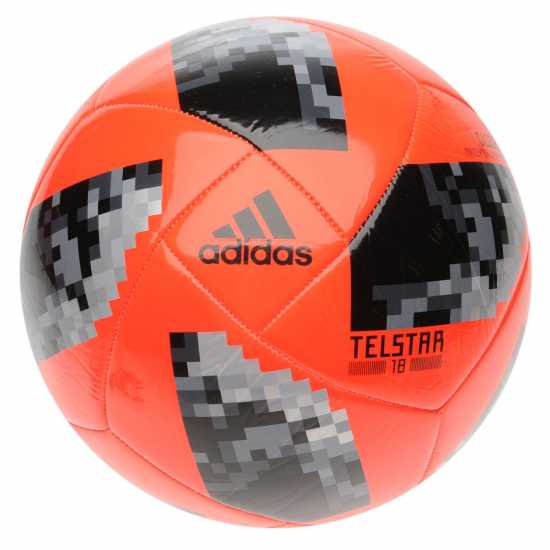 Adidas Футболна Топка World Cup 2018 Telstar Glider Football Solar Red Футболни топки