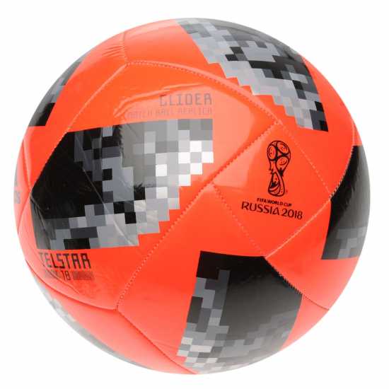 Adidas Футболна Топка World Cup 2018 Telstar Glider Football Solar Red Футболни топки