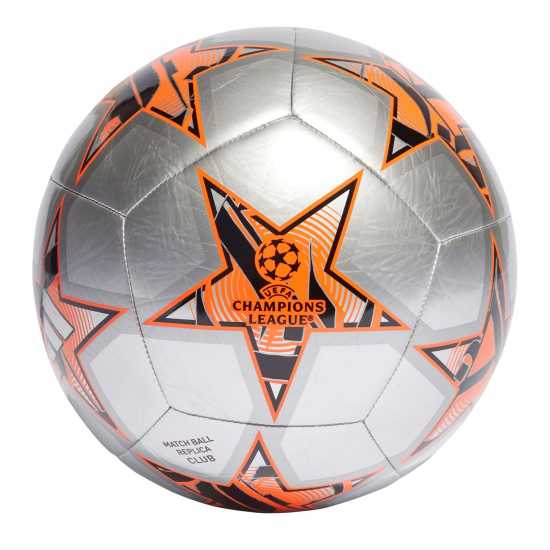 Adidas Club Football UCL 2023-24 Silver/Black Футболни топки