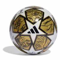 Adidas Club Football UCL 2023-24 White/Gold Футболни топки
