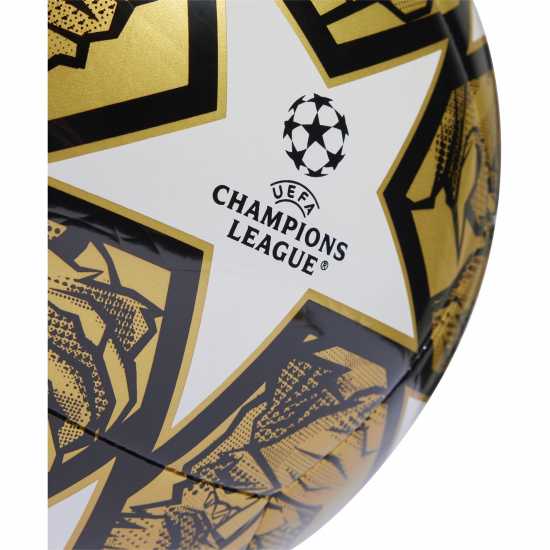 Adidas Club Football UCL 2023-24 White/Gold Футболни топки
