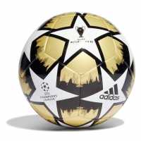 Adidas Football Uniforia Club Ball Black/Gold/Grey Футболни топки