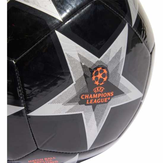 Adidas Club Football UCL 2021-22 Black/Silver Футболни топки