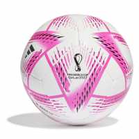 Adidas Football Uniforia Club Ball White/Pink World Cup Футболни топки