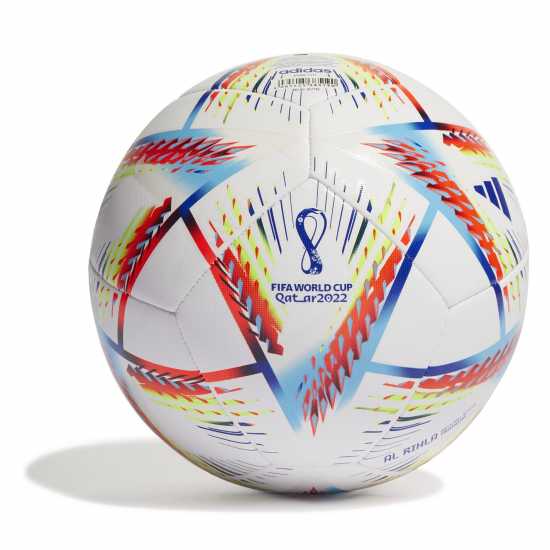 Adidas Club Football World Cup 2022 White/Blue - Футболни топки